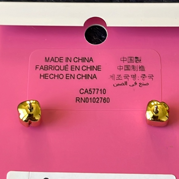 “Something Sparkly" Light purple, round CZ studs by Kate Spade - New wit… - Picture 9 of 9